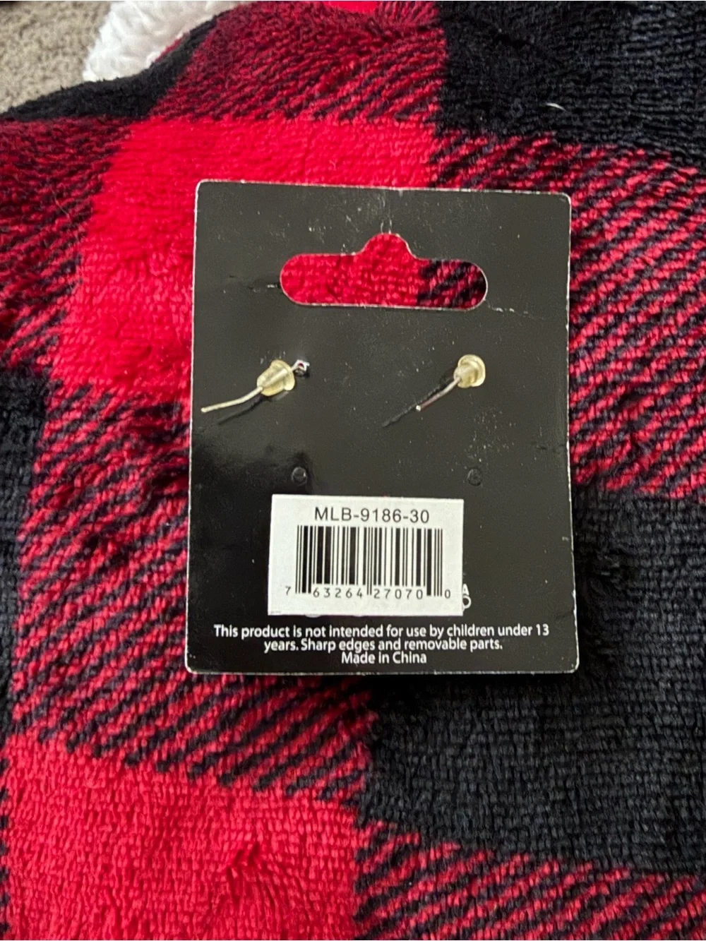 NWT Aminco NY Yankees Logo Dangle Earrings